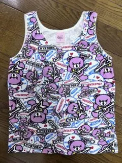 ヒステリックミニ☆総柄ファックベアーメッシュタンクトップのサムネイル