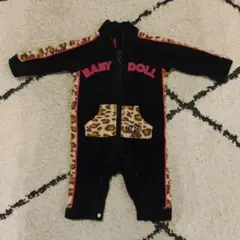 BABY DOLL レオパードロンパース 70㎝