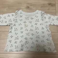 プティマイン 花柄カットソー