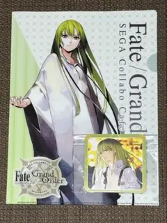 FGO エルキドゥ パセラ コースター セガコラボカフェ A4クリアファイル