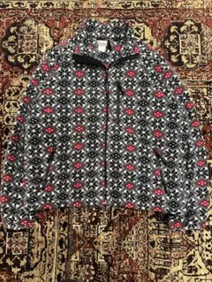 【80s】【良品！】L.L.Bean フリースジャケット 総柄