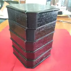 飛騨春慶塗 縁高5段重 漆器 うるし塗装 天然木 - メルカリ