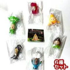 6種セット　こびとづかん おすわりマスコット4　ガチャ　フィギュア