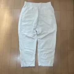 オフホワイト　コーデュロイパンツ　GU XL 古着　ホワイト系