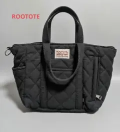 ROOTOTE/ルートート キルティングトートバッグ ブラック