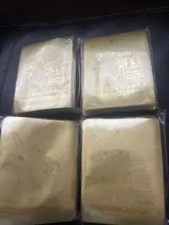 ポケモンカード 25周年 ゴールデンボックス デッキシールド スリーブ 4個