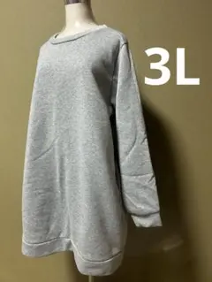 レディース　ワンピース　チュニック　ロングトレーナー　オーバートレーナー　裏起毛