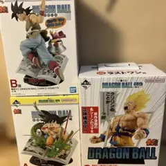 1番くじ　ドラゴンボール 40th フィギュア 3体セット
