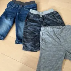 半ズボン 3枚セット サイズ120