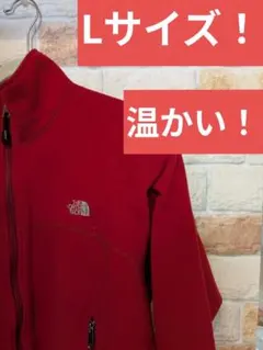 northface ノースフェイス　赤　フリース