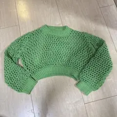 SPRAY PREMIUM ショート丈ニット