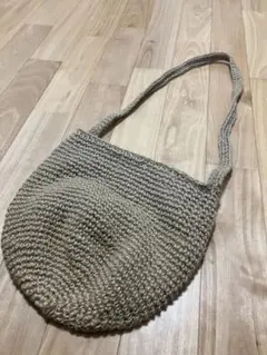 編み込みかごバッグ　雑貨