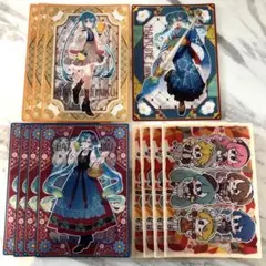 初音ミク　ローソンコラボ　オリジナルビジュアルシートコンプリート13枚