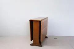 英国ビンテージ木製ゲートレッグテーブル/ダイニング机/バタフライ(95