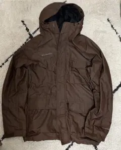 コロンビア　チタニウム　マウンテンパーカー　ブラウン