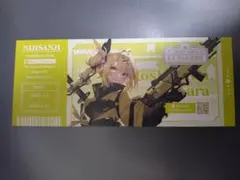 新品　星川サラ　にじさんじ百貨店　百貨店商品券風カード