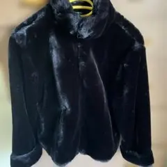 【値下げ】GAP フェイクファー ブルゾン ジャケット ジッパーコート