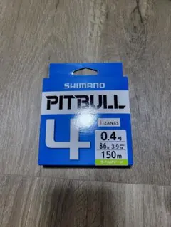 시마노 핏불 4 0.4 150m 라임 그린