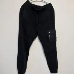 NIKE ナイキ カーゴジョガーパンツ スウェットパンツ ブラック Sサイズのサムネイル