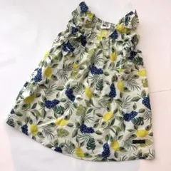 BREEZE レモン柄 ノースリーブ ワンピース 90cmのサムネイル