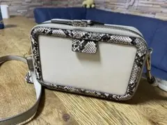 BAYFLOWパイソンショルダーバッグ