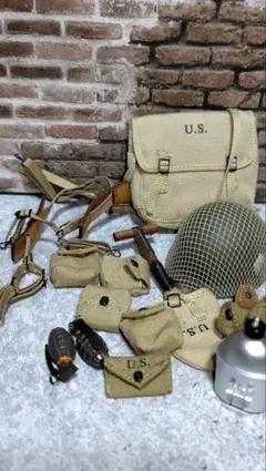 1968” 米軍実物 ナム戦 デッド! テントポール 6本セット 軍幕 334