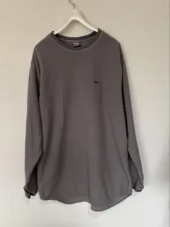90年代NIKE フリース スウェット グレー L ヴィンテージ 古着