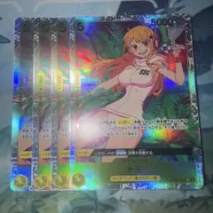ワンピースカードゲーム ナミ SR 4枚 OP08