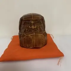 人形　だるま　達磨　木製　オブジェ　置物　インテリア　工芸品　美術品　A1309 f61ef7536f14a0ee53004f1714384f