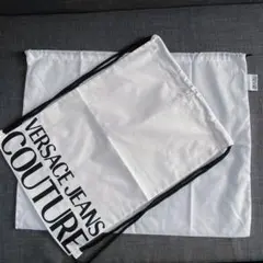 versace jeans couture 収納袋2個セット