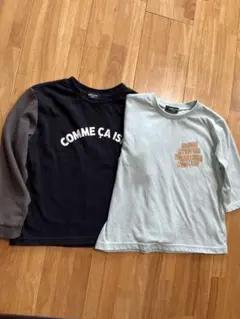 COMME CA ISM 長袖カットソー 2枚セット 120サイズ
