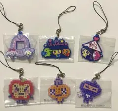 【新品】一番くじたまごっち F賞 きらきらラバーチャーム6点セット