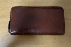 Leather craft you 長財布　ブラウン