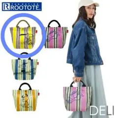 ROOTOTE スヌーピー(PEANUTS)メッシュサブバック トートバック