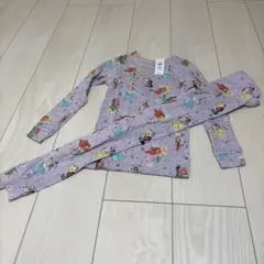 紫色 プリンセス柄 パジャマ 6歳用
