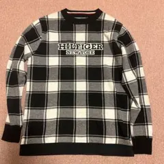 TOMMY HILFIGER GOLF チェックニット L