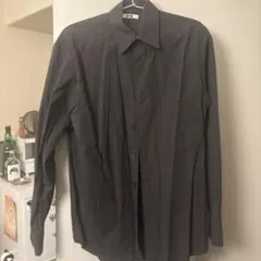 UNIQLO U 黒 長袖シャツ Mサイズ