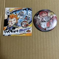 ハイキュー　memories コレクション缶バッジ　第3弾　烏野高校vs音駒高校