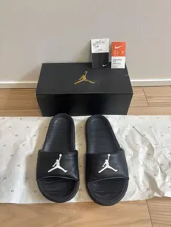 Jordan スライドサンダル ブラック サイズ7 ナイキ　ジョーダン　サンダル