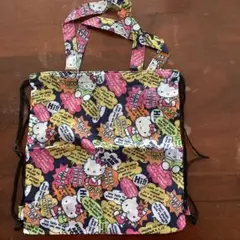 ハローキティ　トートバッグ　巾着袋