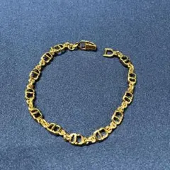 Christian Dior ブレスレット CDロゴ ゴールド ヴィンテージ