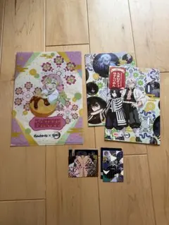 2024 銀だこ×鬼滅の刃 コラボ クリアファイルとカードセット