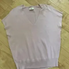 SLOBE IENA Vネック サマーニットのサムネイル