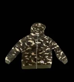 RCWB ロデオクラウンズ　迷彩 フリースパーカー 迷彩ジップパーカ