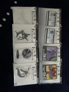 エヴァンゲリオン 1番くじ　アクスタ、コースター、クリアファイル