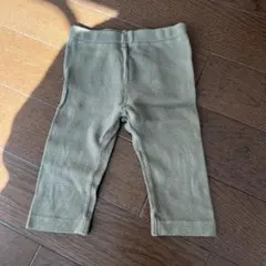 プティマイン　７分丈　フライスパンツ　90サイズ