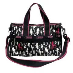 LeSportsac × Barbie コラボ限定　2WAY ボストンバッグのサムネイル