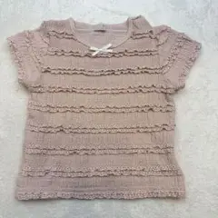 petit main 半袖 トップス 110 プティマイン　夏　女の子　Tシャツ
