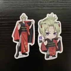 新劇場版　銀魂　吉原大炎上 月詠セット ステッカー ステッカーミニキャラ