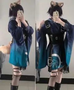 超かぐや姫 コスプレ 酒寄 彩葉 いろは コスプレ衣装 6点セット S